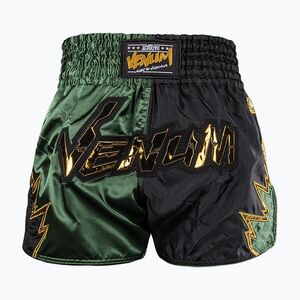 Edző rövidnadrágok Venum Inferno 2.0 Muay Thai Black/Khaki (Inferno 2.0 Muay Thai VENUM-06086-539) kép
