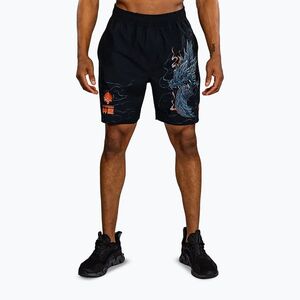Férfi edző rövidnadrág Venum Thunder Dragon Training Black/Grey/Copper (Thunder Dragon Training VENUM-06243-109) kép