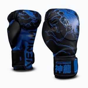 Bokszkesztyűk Venum Thunder Dragon Boxing black/royal blue (Thunder Dragon Boxing VENUM-06248-101) kép