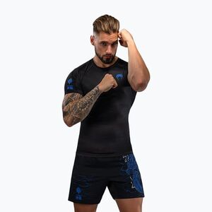 Férfi rashguard Venum Thunder Dragon fekete/királykék (Thunder Dragon VENUM-06241-101) kép