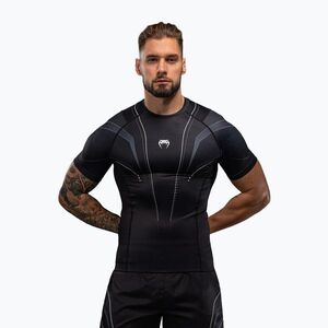 Férfi rashguard Venum Streamline fekete/fehér (Streamline VENUM-06296-108) kép