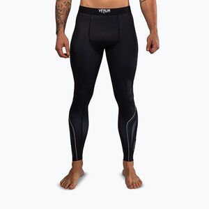 Férfi edzőleggingsek Venum Streamline Spats black/white (Streamline Spats VENUM-06298-108) kép