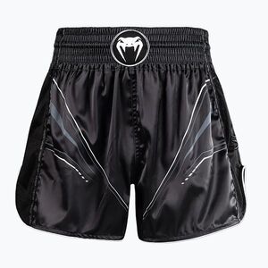 Férfi edző rövidnadrág Venum Streamline Muay Thai black/white (Streamline Muay Thai VENUM-06303-108) kép