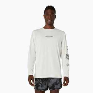 Férfi futó hosszú ujjú póló Asics Fujitrail Logo Ls Top Cream (Fujitrail Logo 2011D525-100) kép