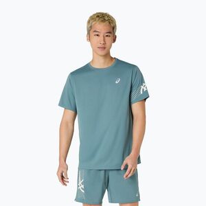 Férfi futó póló ASICS Icon foggy teal (Icon 2011D458-402) kép