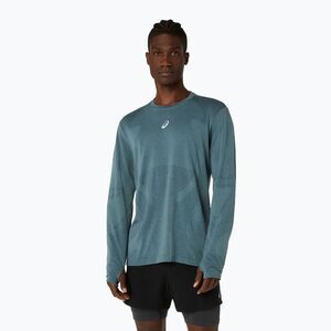Longsleeve do biegania męski ASICS Road Seamless foggy teal (Road Seamless 2011D356-403) kép