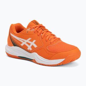 Padelcipők ASICS Gel-Dedicate 9 Padel GS energy orange/white (Gel-Dedicate 9 Padel GS 1044A086-800) kép