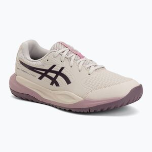 Gyerek teniszcipő ASICS Gel-Resolution X GS soft oat/dark aubergine (Gel-Resolution X GS 1044A081-250) kép