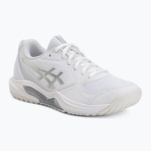 Női teniszcipő ASICS Gel-Dedicate 9 In white/pure silver (Gel-Dedicate 9 1042A316-101) kép