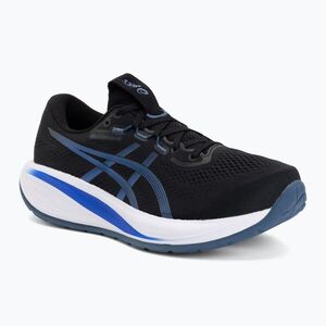 Férfi futócipők ASICS Gel-Cumulus 28 black/neon blue (Gel-Cumulus 28 1011C143-006) kép