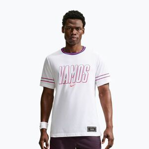 Férfi póló Nike Court Dri-FIT Cotton white (Court Dri-FIT Cotton IM6121-100) kép