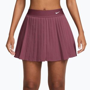 Spódnica tenisowa Nike Victory Dri-Fit High-Waisted Pleated pink smoke/white (Victory Dri-Fit High-Waisted Pleated HV9951-654) kép
