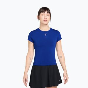 Női teniszpóló Nike Court Dri-Fit Advantage old royal/white (Court Dri-Fit Advantage HQ2994-417) kép
