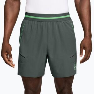 Férfi tenisznadrág Nike Court Dri-Fit Advantage 6" camo green/cucumber calm/cucumber calm (Court Dri-Fit Advantage 6" FZ6913-303) kép