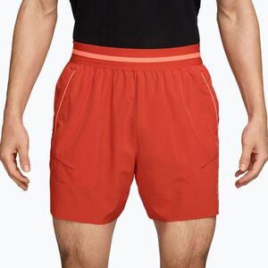 Férfi tenisznadrág Nike Court Dri-Fit Advantage 6" picante red/atomic pink/atomic pink (Court Dri-Fit Advantage 6" FZ6913-633) kép
