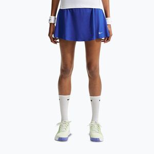 Teniszszoknya Nike Court Dri-Fit Victory Flouncy old royal/white (Court Dri-Fit Victory Flouncy FD6528-417) kép