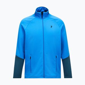 Férfi pulóver Peak Performance Rider Essentials Zip Jacket Azure Ascent/Mountain Lake (Rider Essentials G80575060) kép