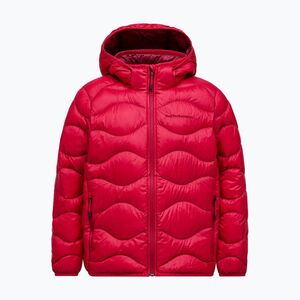 Gyermek pehelykabát Peak Performance Helium Down Hood Jacket Tech Burgundy/Vertical Zenith (Helium Down G80259070) kép