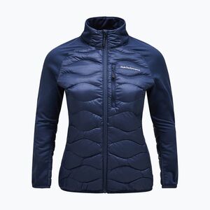 Női pehelykabát Peak Performance Helium Hybrid Down Jacket blue shadow (Helium Hybrid Down G79839010) kép