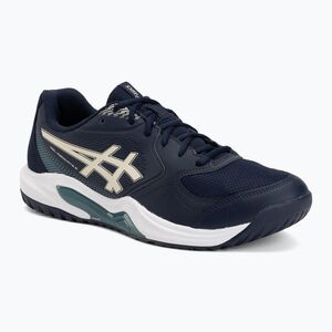 Férfi teniszcipő ASICS Gel-Dedicate 9 midnight/oatmeal (Gel-Dedicate 9 1041A543-400) kép