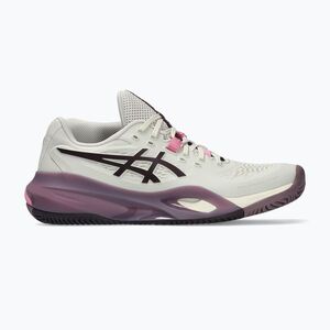 Női teniszcipő ASICS Gel-Resolution X Clay soft oat/dark aubergine (Gel-Resolution X Clay 1042A277-250) kép