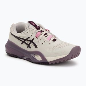 Női teniszcipő ASICS Gel-Resolution X soft oat/dark aubergine (Gel-Resolution X W 1042A279-250) kép