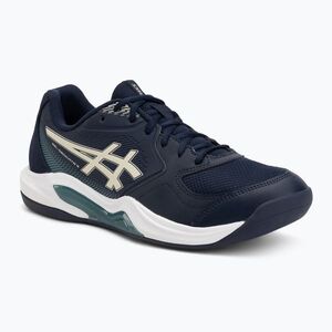 Férfi teniszcipő ASICS Gel-Dedicate 9 Indoor midnight/oatmeal (Gel-Dedicate 9 Indoor 1041A554-400) kép