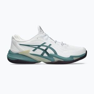 Férfi teniszcipő ASICS Court FF 3 Clay white/foggy teal (Court FF 3 Clay 1041A371-107) kép
