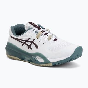 Férfi teniszcipő ASICS Gel-Resolution X Clay white/dark aubergine (Gel-Resolution X Clay 1041A485-104) kép