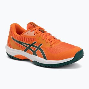 Férfi padelcipő Asics Game Ff Padel Energy Orange/Jewel Green (Game FF Padel 1041A493-800) kép