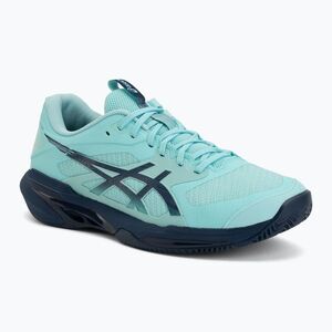 Férfi teniszcipő ASICS Solution Speed FF 4 Clay illuminate mint/night sky (Soultion Speed FF 4 Clay 1041A533-102) kép