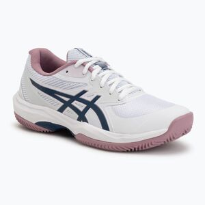 Női teniszcipő ASICS Game FF Clay W white/independence blue (Game FF Clay W 1042A282-104) kép