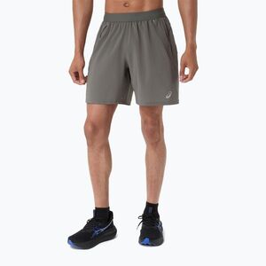 Férfi futónadrág Asics Road 7In Short Truffle Grey (Road 7IN 2011D248-020) kép