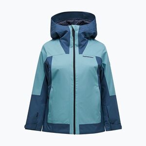 Női síkabát Peak Performance Rider Tech Insulated Jacket mountain lake/deluded vision (Rider Tech Insulated G80508040) kép