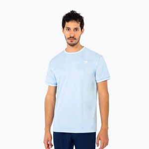 Férfi teniszpóló Tecnifibre Team Tech glacier (Team Tech Tee 22TECHGL63) kép
