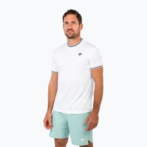 Férfi teniszpóló Tecnifibre Team Tech white (Team Tech Tee 22TECHWH63) kép