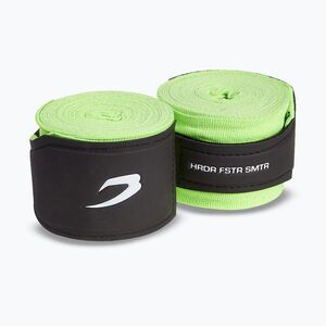 Boxkesztyű kötések Boxraw Hand Wraps green (Hand Wraps BXRW-HWV3-3-NEON GREEN) kép