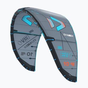 Kitesurf sárkány Duotone Evo SLS dark grey/turquoise (Evo SLS 2026 44260-3013) kép