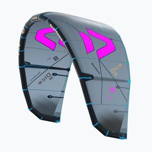 Kitesurf sárkány Duotone Dice SLS dark grey/pink (Dice SLS 2026 44260-3012) kép
