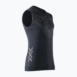 Koszulka do biegania męska X-Bionic Twyce Run Singlet black/charcoal (Twyce Run Singlet TWRTA3S24M) kép
