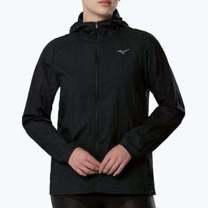 Női futókabát Mizuno Tech Light Hooded Jacket black (Tech Light Hooded J2GED20009) kép