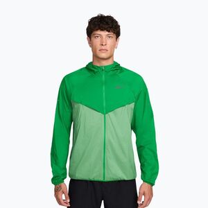 Férfi futókabát Nike Stride green spark (Stride Repel UV HV4548-329) kép