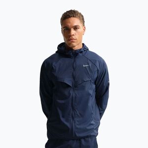 Férfi futókabát Nike Stride midnight navy (Stride Repel UV HV4548-410) kép