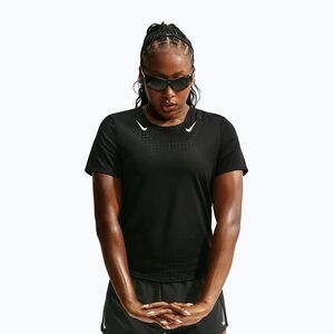 Női futó póló Nike AeroSwift black/white (AeroSwift Dri-Fit ADV IM7567-010) kép