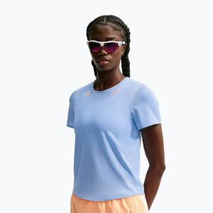 Női futó póló Nike AeroSwift aluminum/atomic pink (AeroSwift Dri-Fit ADV IM7567-468) kép