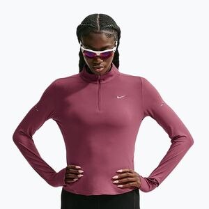 Női futópulóver Nike Swift Dri-FIT UV 1/4-Zip pink smoke (Swift Dri-FIT UV 1/4-Zip HQ0499-654) kép