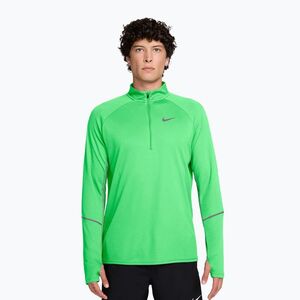 Férfi futópulóver Nike Miler Dri-Fit UV 1/2 Zip illusion green (Miler Dri-Fit UV 1/2 Zip IF2084-336) kép