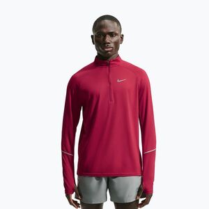 Férfi futópulóver Nike Miler Dri-Fit UV 1/2 Zip tough red (Miler Dri-Fit UV 1/2 Zip IF2084-608) kép