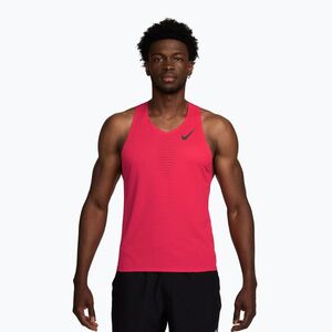 Férfi futó póló Nike AeroSwift fusion red/black (AeroSwift Dri-Fit ADV FN4231-606) kép