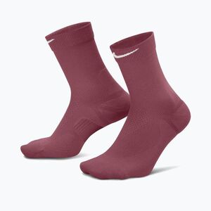 Zokni Nike Run Midweight Crew pink smoke/pink rise/white (Running Midweight Crew HV6924-660) kép